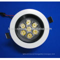 Alumínio atacado levou lâmpada downlight 7w de Jiangsu